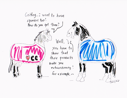 Cartoon image of Bouncy Horse, Vol 10.