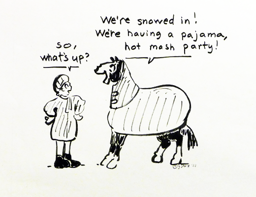 Cartoon image of Bouncy Horse, Vol 7.