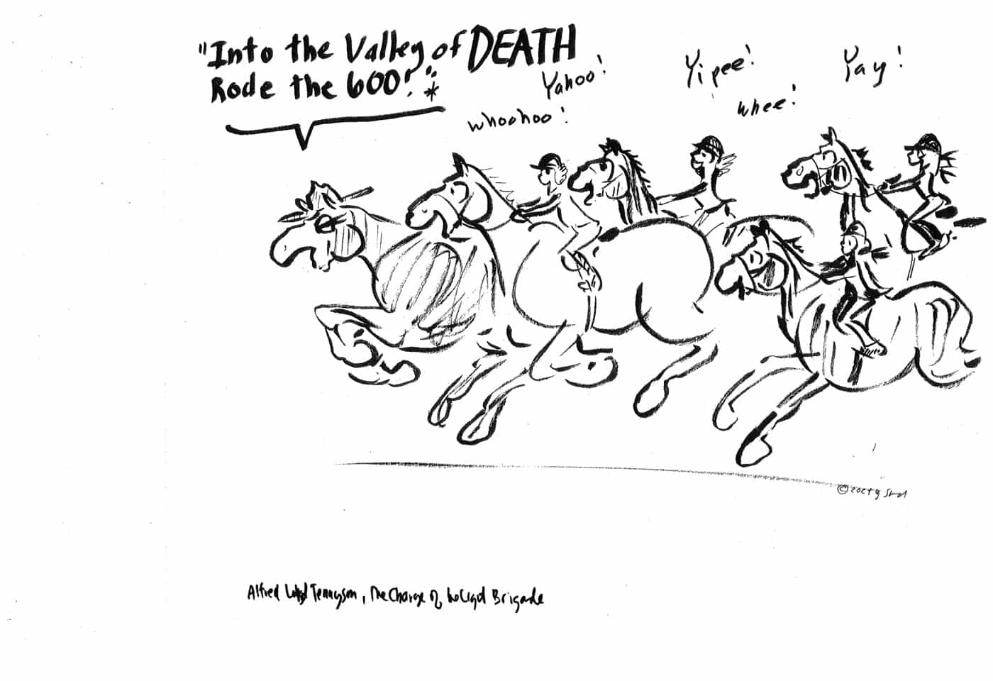 Happy Valley Riding School cartoon thumbnail
