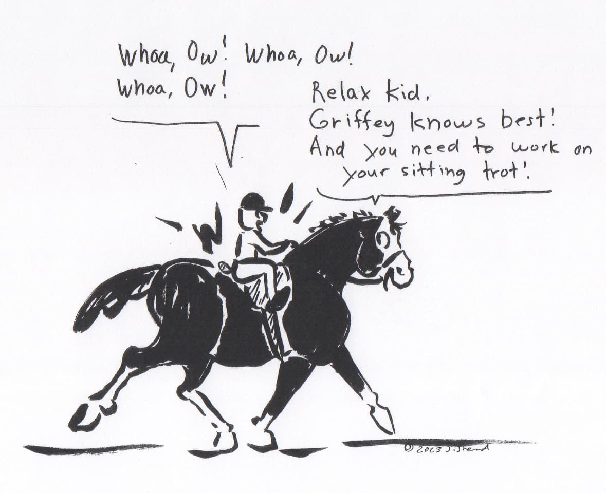 Happy Valley Riding School cartoon thumbnail