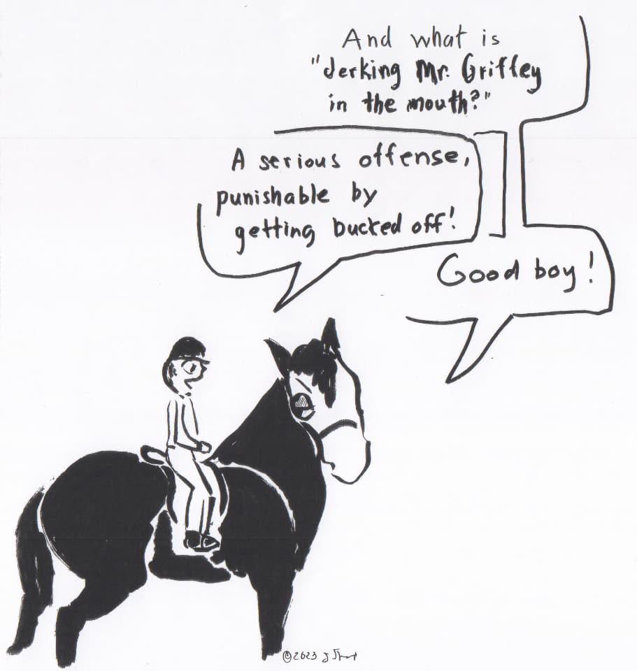 Happy Valley Riding School cartoon thumbnail