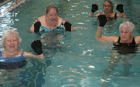 Photo from water exercise class